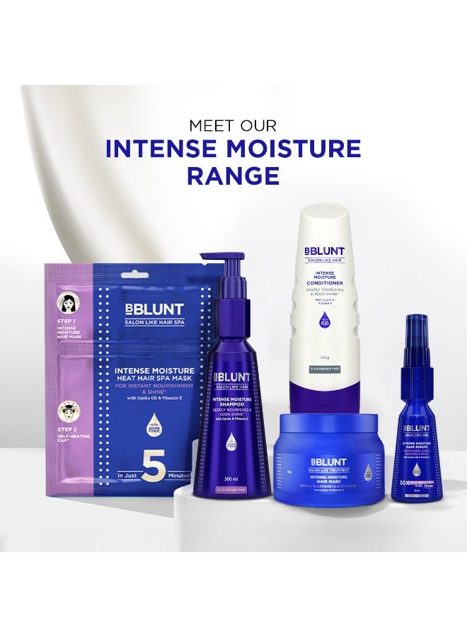 BBLUNT Intense Moisture Conditioner With Vitamin E & Jojoba For Dry & Frizzy Hair - 250 Grams - Image 4